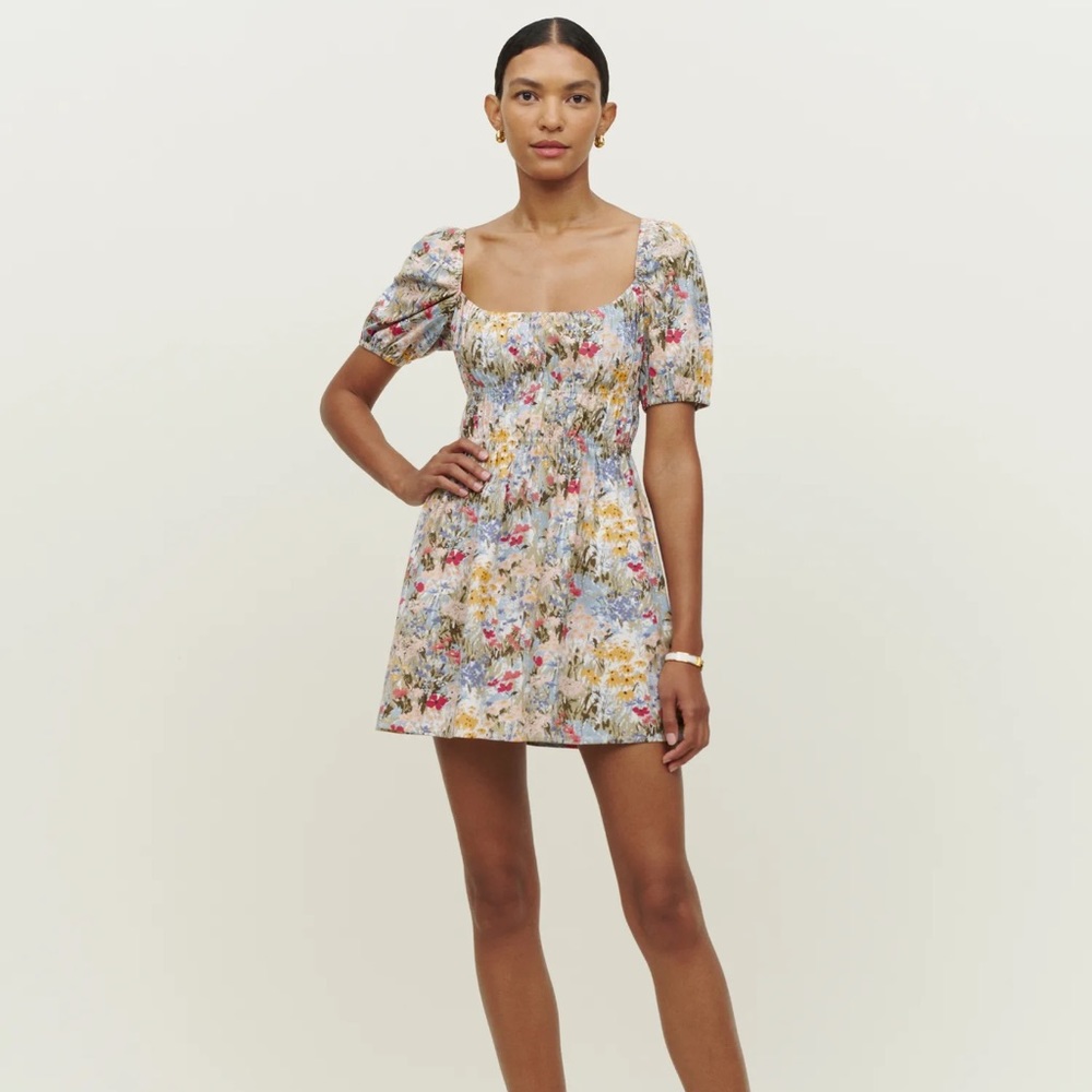 REFORMATION WOODS DRESS in Countryside
